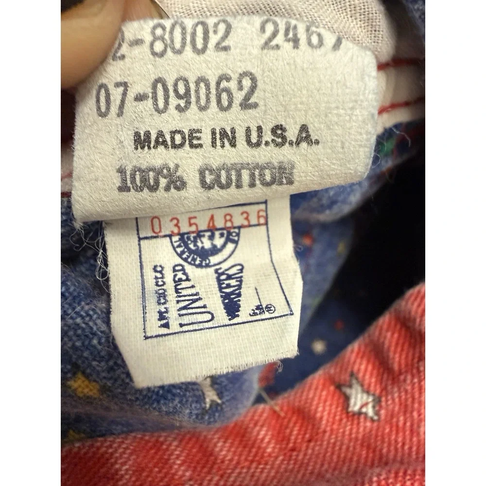 Vintage OSHKOSH Vestbak Denim Overalls Elephants Circus 6/9 Month USA Union Made
